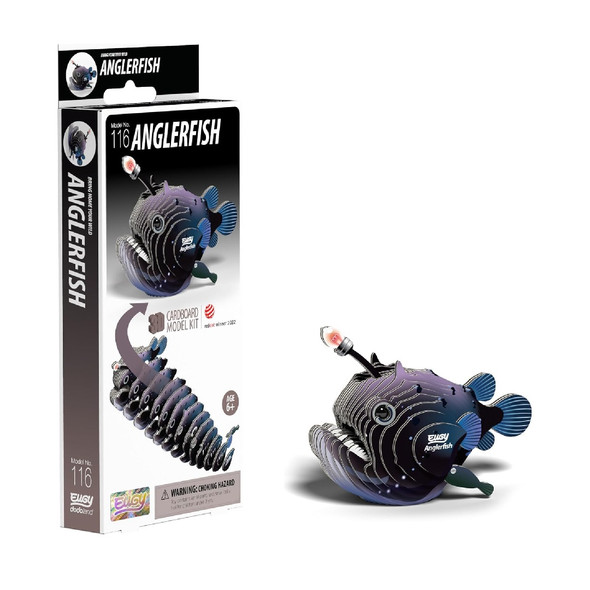 EUGY 3D-Modell-Bastelset „Desert Spadefoot Toad“ – Aus Karton, ökologisch, Für Kinder & Sammler