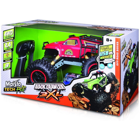 Maisto Tech R/C Rock Crawler XXXL Off-Road Truck (Assorted Colours)