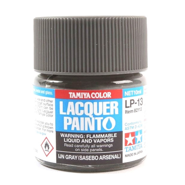 Tamiya LP-13 IJN Gray Sasebo Arsenal Laquer Paint 10ml