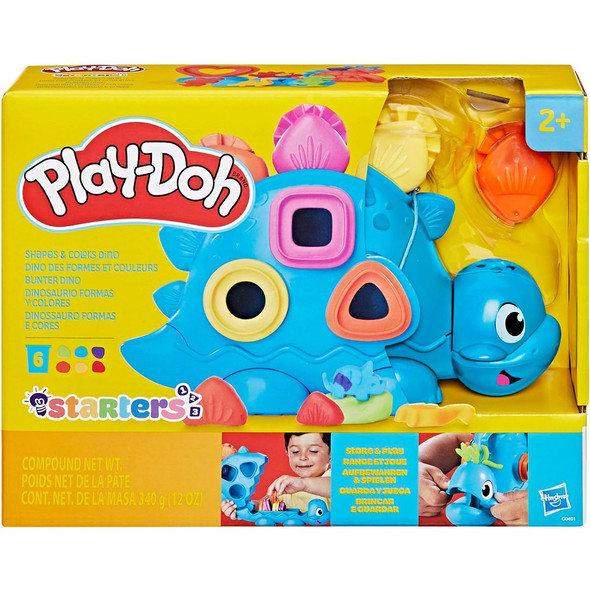 Play Doh Shapes & Colour Dino