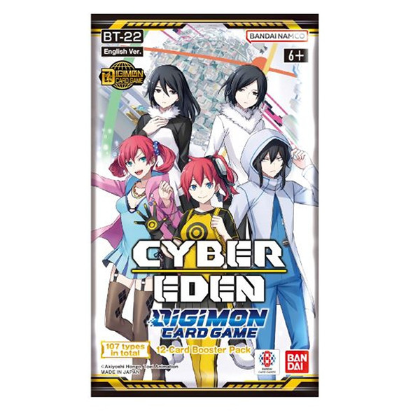 Digimon Card Game: Cyber Eden Booster Pack