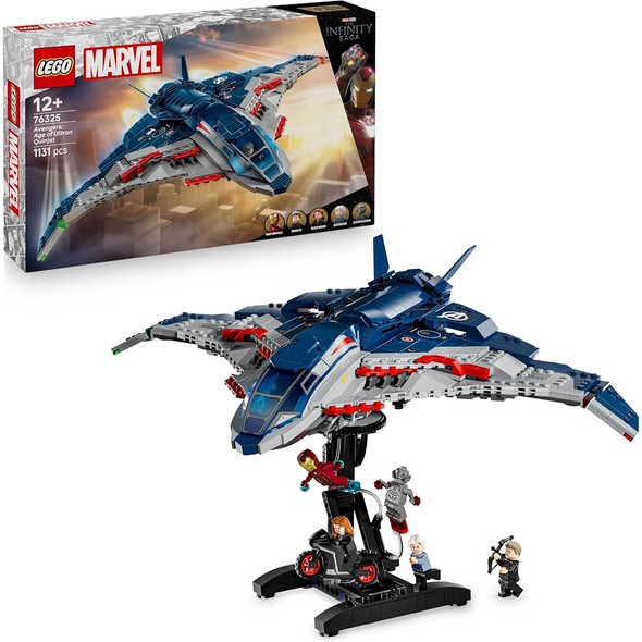 LEGO 76325 Super Heroes Marvel Avengers Age Of Ultron Quinjet