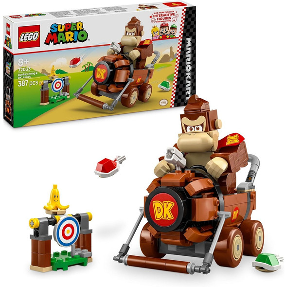LEGO 72033 Super Mario Kart Donkey Kong & DK Jumbo