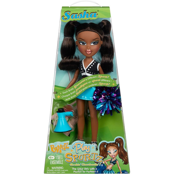 Bratz Play Sportz Sasha Cheerleader Fashion Doll Bratz Play Sportz Sasha Cheerleader Fashion Doll