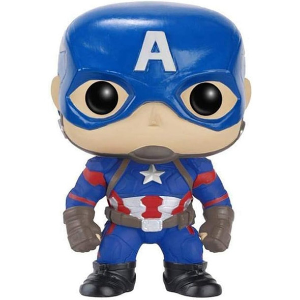 Funko POP! Bobble: Marvel: Captain America Civil War: Captain America