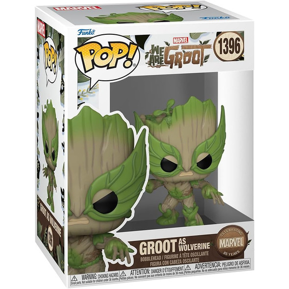 Funko POP! Marvel: We Are Groot - Groot as Wolverine