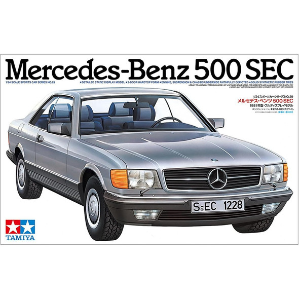 Tamiya Mercedes-Benz 500 Sec (Ltd Edition) 1:24 Model Kit