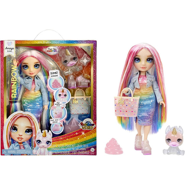 Classic Rainbow High Fashion Doll (Styles Vary - Skyler, Violet or Amaya)