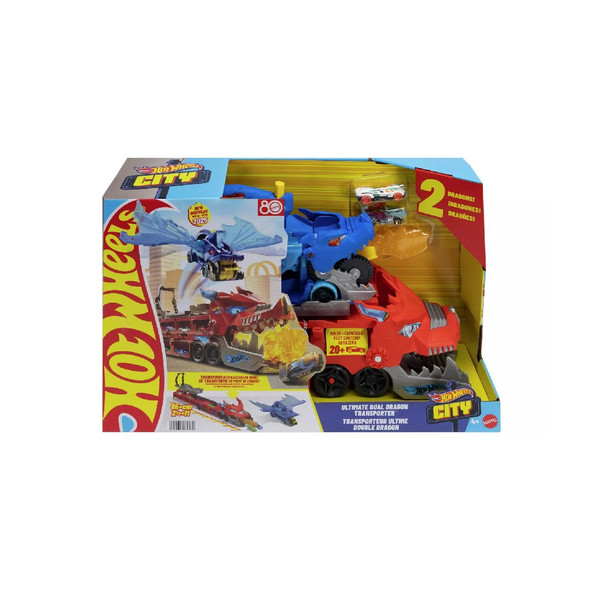 Hot Wheels City Ultimate Dual Dragon Transporter