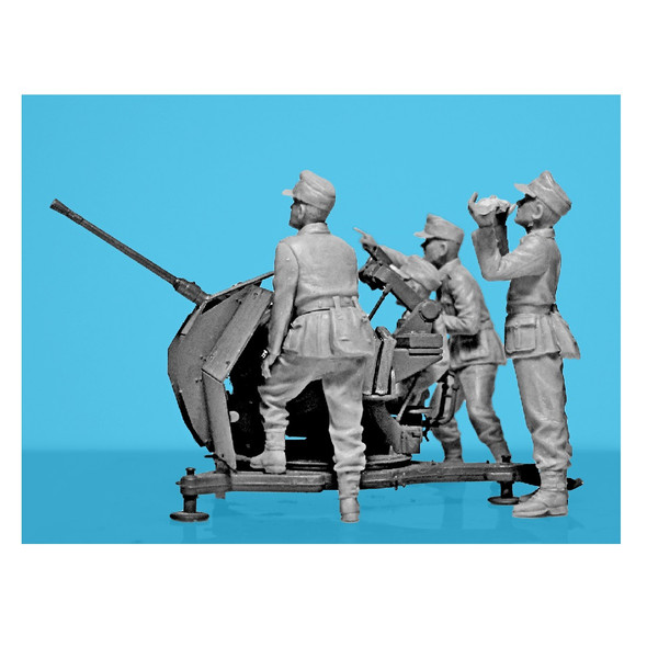 ICM Flak 38 With 4 Crew Figures Model Kit