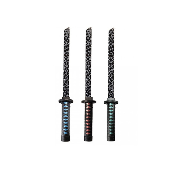 LED Flaw Katan Sword With Sound Assorted Colours