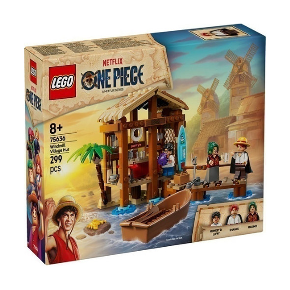 Lego One Piece Windmill Village Hut 299 Piece Set Lego One Piece Windmill Village Hut 299 Piece Set