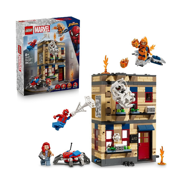 Lego Super Heroes 76317 Peter Parker’s Apartment 394 Piece Set