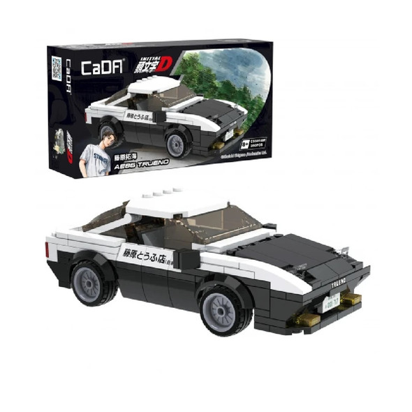 CaDa 1:24 Initial D AE86 Car 280 Piece Construction Set