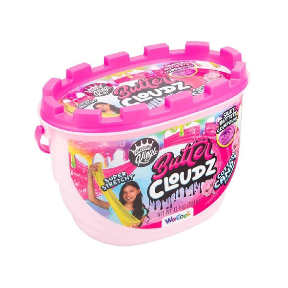 WeCool Butter Cloudz Large Pink Cotton Candy Scented Soft Slime