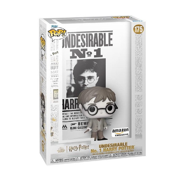 Funko Pop Display Case Undesirable No.1 Harry Potter Wanted Poster Figure 175