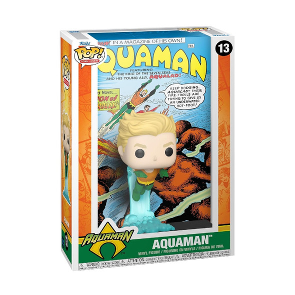 Funko Pop Comic Cover DC Aquaman Figure 13