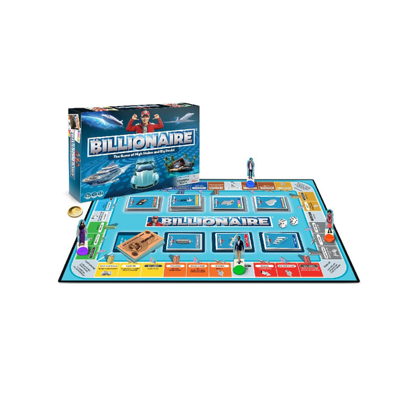 Billionaire Family Fun Competative Board Game Billionaire Family Fun Competative Board Game