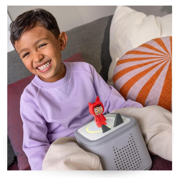 Tonies Toniebox 2 Moon Grey Starter Set With Creative Tonie Rubie