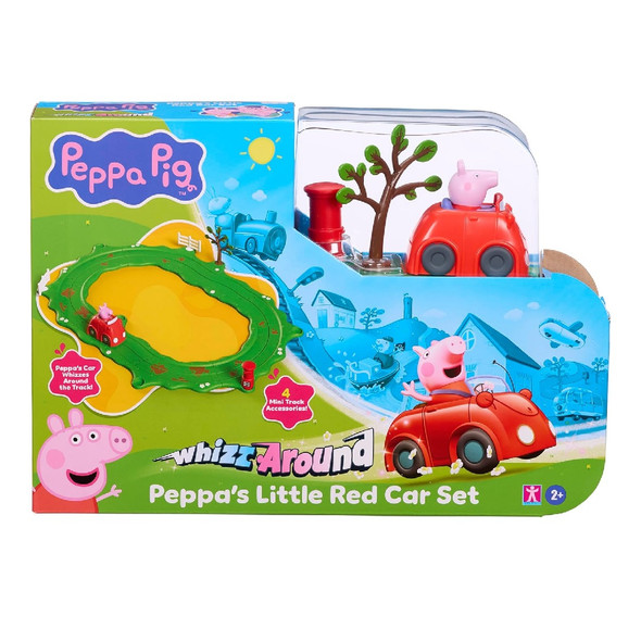 Peppa Pig Whizz-Around - Peppa'S Little Red Car Set Peppa Pig Whizz-Around - Peppa'S Little Red Car Set