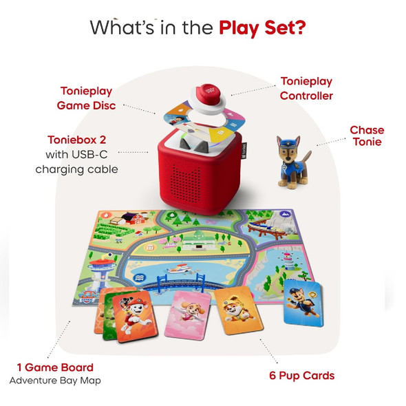 Tonies Toniebox 2 Play Set - Paw Patrol - Sky Blue Tonies Toniebox 2 Play Set - Paw Patrol - Sky Blue