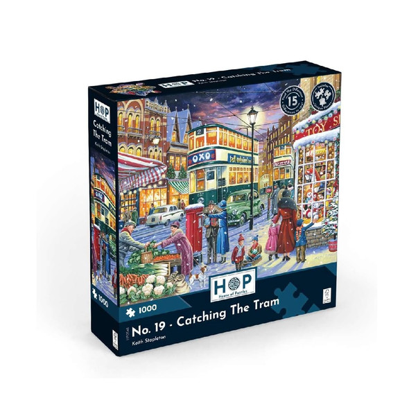 House Of Puzzles No.19 Catching The Tram 1000 Piece Jigsaw Puzzle House Of Puzzles No.19 Catching The Tram 1000 Piece Jigsaw Puzzle