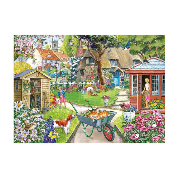 House Of Puzzles  Bloomin' Lovely 1000 Piece Jigsaw Puzzle