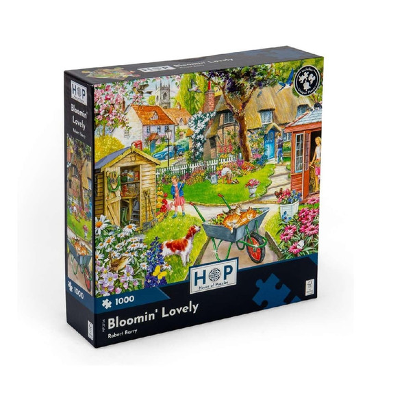 House Of Puzzles  Bloomin' Lovely 1000 Piece Jigsaw Puzzle