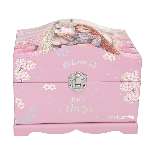 Topmodel Pink Jewellery Box With Light Viva Violet