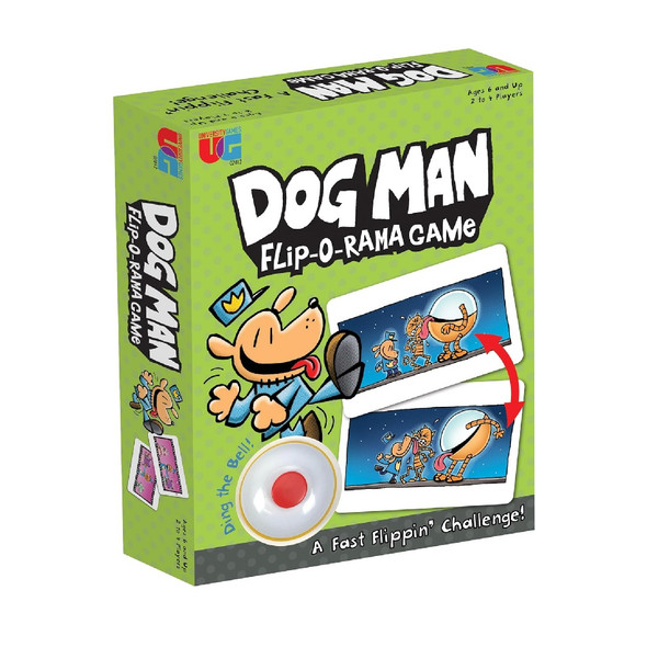 University Games Dog Man Flip-O-Rama Family Fun Game University Games Dog Man Flip-O-Rama Family Fun Game