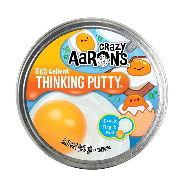 Crazy Aaron's Trendsetters Egg-Cellent Thinking Putty