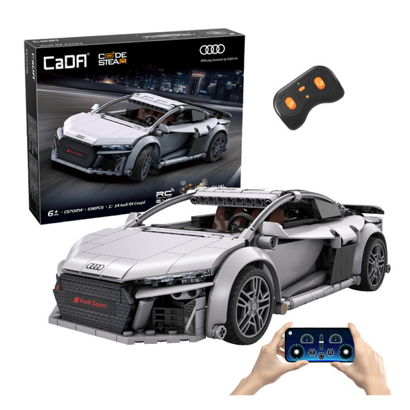 CaDa Audi R8 Coupe 536 Piece Construction Set