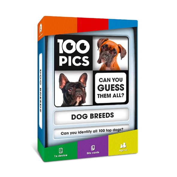 100 Pics Dogs Family Fun Quiz Game