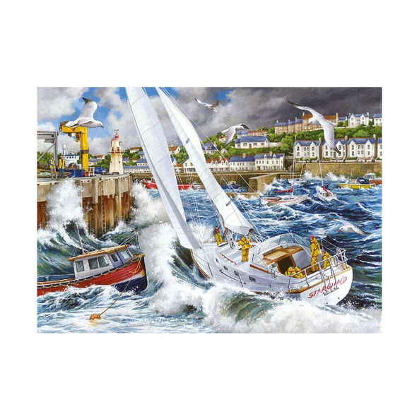 House Of Puzzles Storm Chased 500 Piece Jigsaw Puzzle