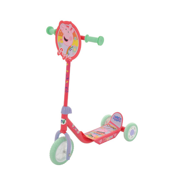 Peppa Pig Themed Childrens Deluxe Tri Scooter