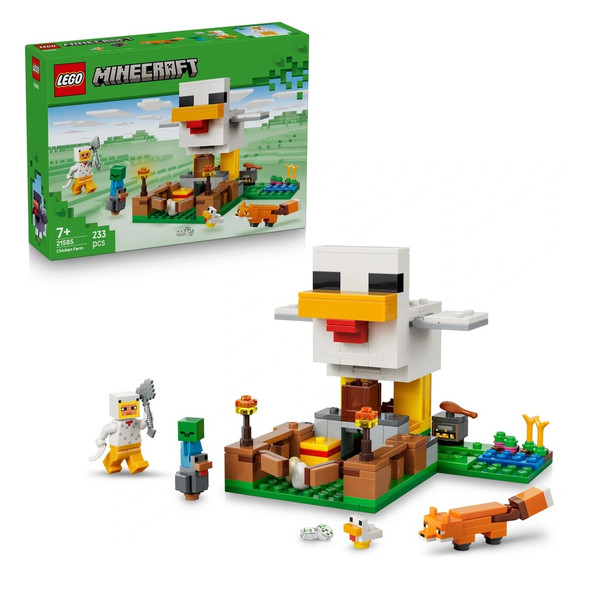Lego Minecraft Chicken Farm