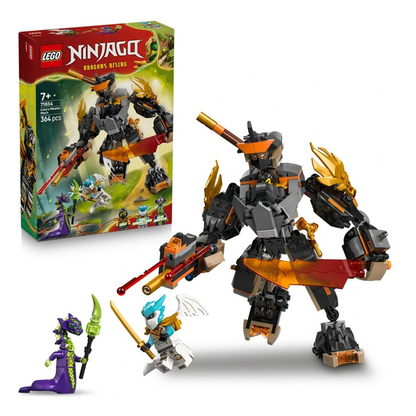 Lego Ninjago Cole's Mission Mech & Dragon Zane