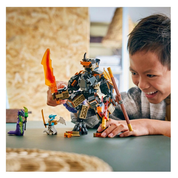Lego Ninjago Cole's Mission Mech & Dragon Zane