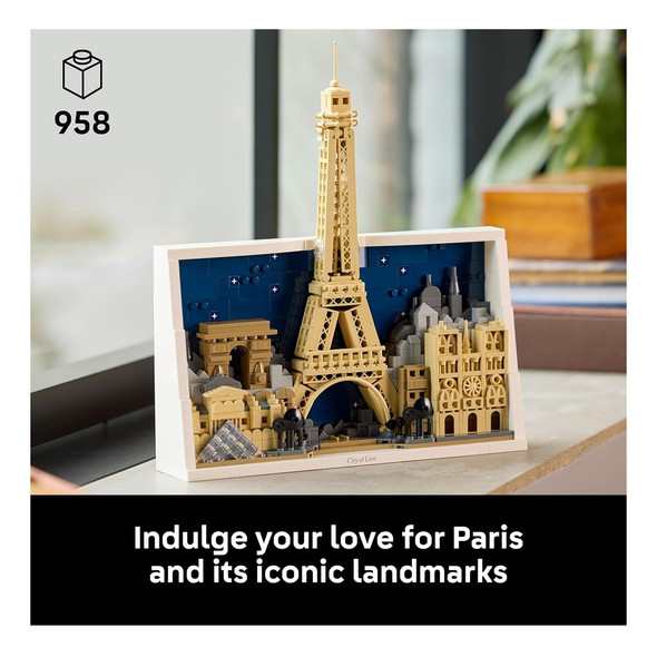Lego Architecture Paris Scene
