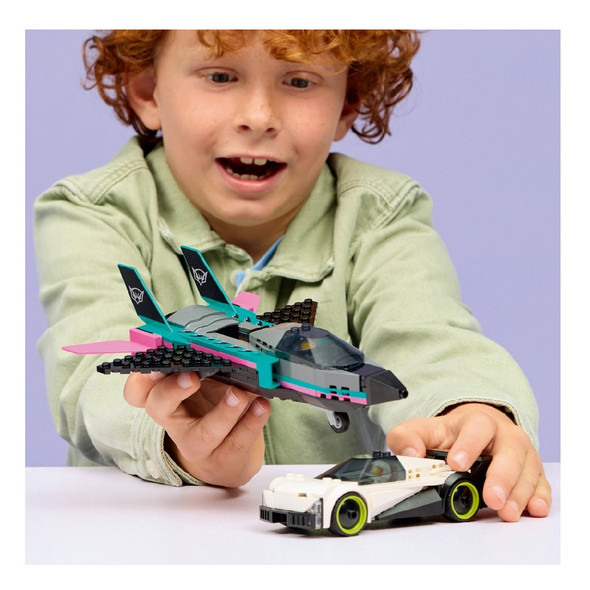 Lego City Great Vehicles Jet Vs. Car