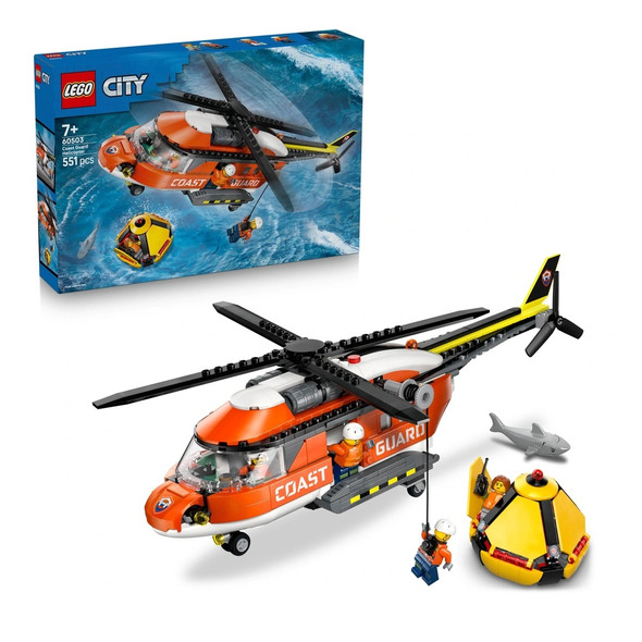 Lego City Exploration Coast Guard Helicopter