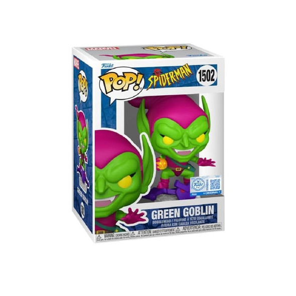 Funko Pop Marvel Spiderman TV Green Goblin Figure 1502