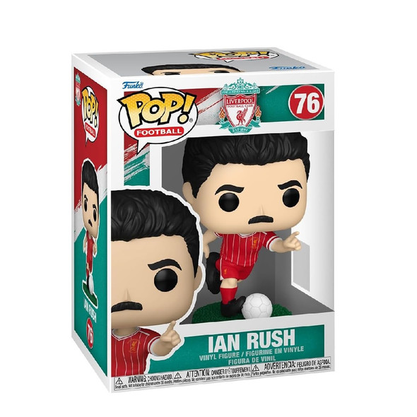 Funko Pop Football Liverpool Ian Rush Figure 76