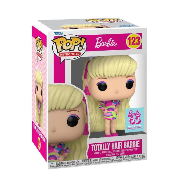 Funko Pop Retro Toys Barbie Totally Hair Figure 123