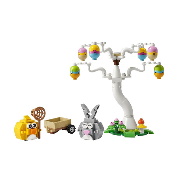 Lego 40808 Easter Bunny And Chick Egg Hunt 140 Piece Set