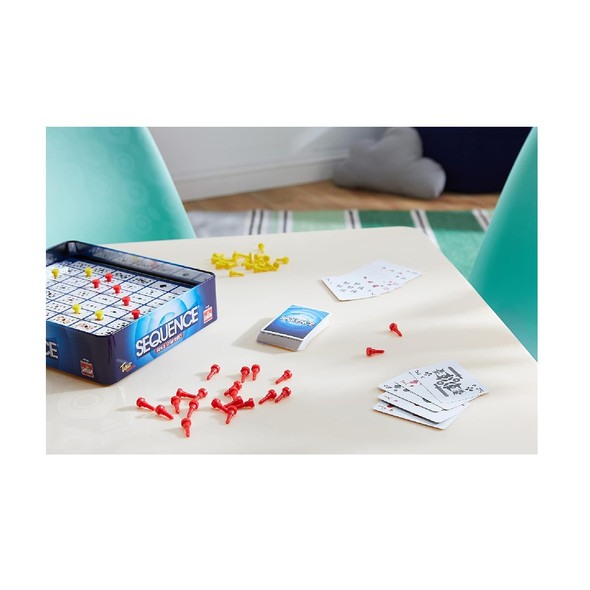 Goliath Games Sequence Travel Edition Tin Family Fun Game