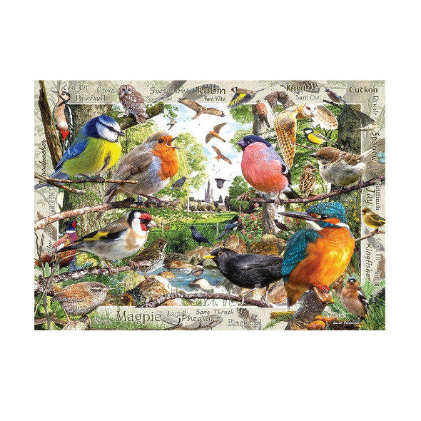 Ravensburger Our Feathered Friends 1000 Piece Jigsaw Puzzle