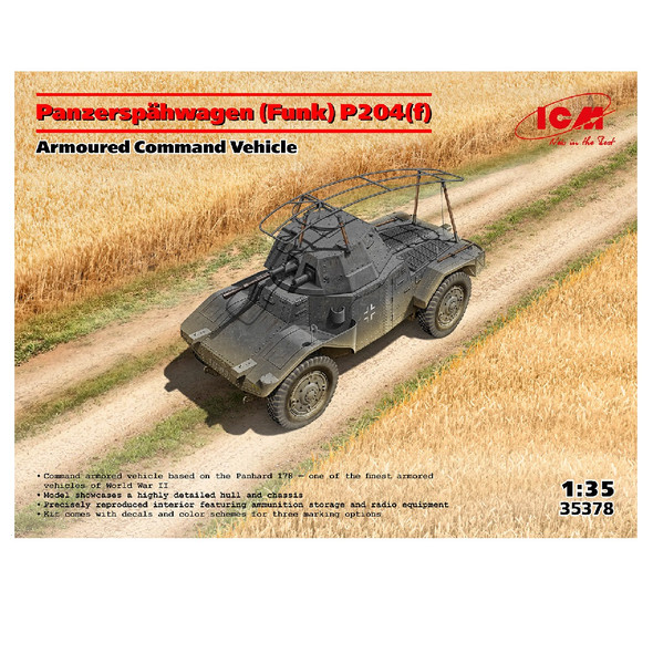 ICM Panzerspähwagen (Funk) P204(F) Armoured Command Vehicle