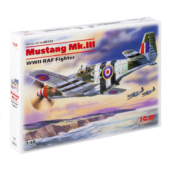 ICM RAF Mustang MkIII Fighter Plane