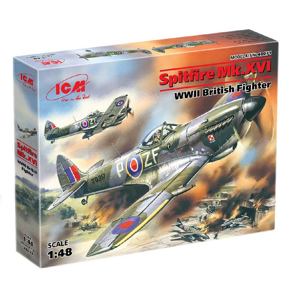 ICM Spitfire MkXVI British Fighter Plane